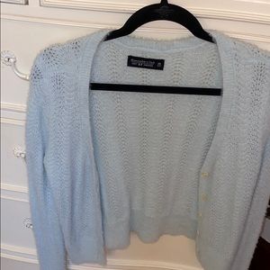 Fuzzy abercrombie cardigan